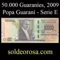 Billetes 2009 3- 50.000 Guaran�es